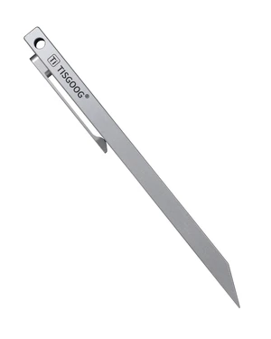 Titanium Pry Bar, 5 Inch Long Pry Bar, EDC Pocket Tool with Clip, Lightweight Titanium Pry Bar, 5 Inch Long Pry Bar, EDC Pocket Tool with Clip, Lightweight