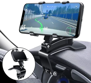 Car Phone Mount, 360 Degree Rotation Dashboard Clip Mount, Compatible with iPhone 11/12 Pro Max XS Max XR 8 8Plus 7 Samsung Galaxy S10 S9 S8 LG and More Car Phone Mount, 360 Degree Rotation Dashboard Clip Mount, Compatible with iPhone 11/12 Pro Max XS Max XR 8 8Plus 7 Samsung Galaxy S10 S9 S8 LG and More