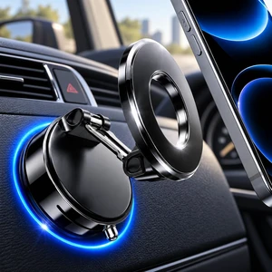 Magnetic Phone Holder for car, MagSafe Car Mount, Mount for Dashboard & Windshield, 360° Adjustable Car Phone Holder, Hands-Free Car Accessories for Safe Driving Magnetic Phone Holder for car, MagSafe Car Mount, Mount for Dashboard & Windshield, 360° Adjustable Car Phone Holder, Hands-Free Car Accessories for Safe Driving