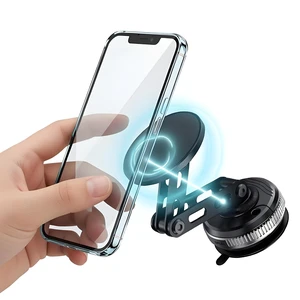 Vacuum Magnetic Car Phone Mount, 360°Rotating Phone Holder for Car | Iphone Car Phone Holder Mount, Dashboard Windshield Suction Cup Phone Mounts, Magsafe Car Mount for IPhone 16~18 and Android Vacuum Magnetic Car Phone Mount, 360°Rotating Phone Holder for Car | Iphone Car Phone Holder Mount, Dashboard Windshield Suction Cup Phone Mounts, Magsafe Car Mount for IPhone 16~18 and Android