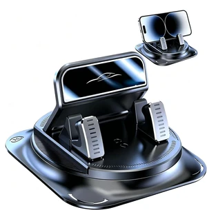 Dashboard Mobile Phone Holder, 360 Degree Rotation Car Phone Holder, Non-Slip Navigation Phone Holder Rotating Car, Universal Suction Cup Fixed Navigation Bracket, for Most Cars (Black) Dashboard Mobile Phone Holder, 360 Degree Rotation Car Phone Holder, Non-Slip Navigation Phone Holder Rotating Car, Universal Suction Cup Fixed Navigation Bracket, for Most Cars (Black)
