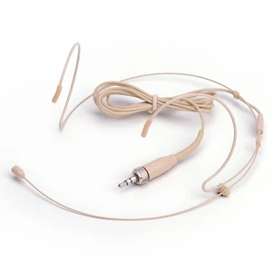 Microphone Headset Headworn Earset Over Ear Hanging Mic for Sennheiser Wireless System Bodypack Transmitter, Ideal for Lectures, Live Performance, Theater, Podcasts Beige Microphone Headset Headworn Earset Over Ear Hanging Mic for Sennheiser Wireless System Bodypack Transmitter, Ideal for Lectures, Live Performance, Theater, Podcasts Beige