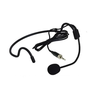 Replacement Headset Microphone for Sennheiser SK 100 G4 Wireless Bodypack Transmitter, Unidirectional, Black Replacement Headset Microphone for Sennheiser SK 100 G4 Wireless Bodypack Transmitter, Unidirectional, Black
