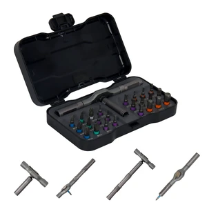 24-in-1 Ratchet Screwdriver Kit Magnetic Bits, Detachable Handle & Case | 24 magnetic bits, rust-resistant. Detachable handle for tight spots. Hard case. Great for DIY, repair & electronics 24-in-1 Ratchet Screwdriver Kit Magnetic Bits, Detachable Handle & Case | 24 magnetic bits, rust-resistant. Detachable handle for tight spots. Hard case. Great for DIY, repair & electronics