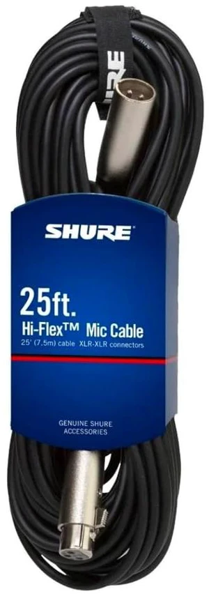 C25J 25-foot Hi-Flex Cable with Chrome XLR Connectors, Black C25J 25-foot Hi-Flex Cable with Chrome XLR Connectors, Black