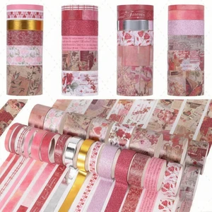 24 Rolls Flower Decorative Washi Tape Set(Romantic Eternal Series) | Adhesive Wahi Tape For DIY Art Crafts,Planners, Bullet Journaling,Gift Wrapping,Scrapbooking and Junk Journal Supplies 24 Rolls Flower Decorative Washi Tape Set(Romantic Eternal Series) | Adhesive Wahi Tape For DIY Art Crafts,Planners, Bullet Journaling,Gift Wrapping,Scrapbooking and Junk Journal Supplies