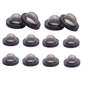 10 PCS Hose Filter Washer - Garden Hose washers Rubber with Stainless Steel Screen, for 3/4'' Garden Hose Connector, Kitchen Faucet and Bathroom showerhead Hose Pressure Washer Plumbing Repair Ki 10 PCS Hose Filter Washer - Garden Hose washers Rubber with Stainless Steel Screen, for 3/4'' Garden Hose Connector, Kitchen Faucet and Bathroom showerhead Hose Pressure Washer Plumbing Repair Ki