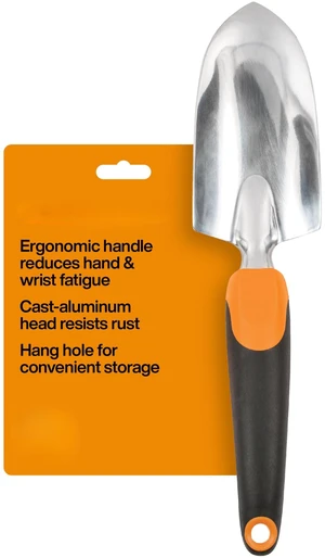 Garden Trowel, Heavy Duty Hand Tool for Digging and Planting | Heavy-Duty Cast Aluminum Rust Resistant Head, Ergonomic Comfort Grip Handle, Hang Hole for Easy Storage, Yard Beds and Pots Garden Trowel, Heavy Duty Hand Tool for Digging and Planting | Heavy-Duty Cast Aluminum Rust Resistant Head, Ergonomic Comfort Grip Handle, Hang Hole for Easy Storage, Yard Beds and Pots