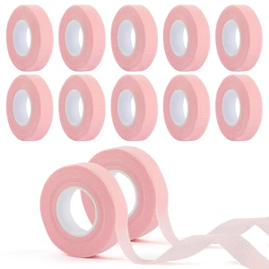 Lash Tape for Eyelash Extensions,Tape, Tech Supplies, Pink | 12 Rolls, 9 m/roll, Breathable & Skin-friendly, Thin Micropore Fabric, Good Adhesive, Easy to Tear and Remove, for Lash Tech Lash Tape for Eyelash Extensions,Tape, Tech Supplies, Pink | 12 Rolls, 9 m/roll, Breathable & Skin-friendly, Thin Micropore Fabric, Good Adhesive, Easy to Tear and Remove, for Lash Tech
