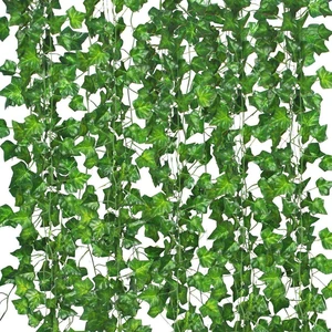 12 Pack Fake Vines for Room Decor Artificial Ivy Garland with Clip Green Flowers Hanging Plants Faux Greenery Leaves Bedroom Aesthetic Decor for Home Garden Wall Wedding 12 Pack Fake Vines for Room Decor Artificial Ivy Garland with Clip Green Flowers Hanging Plants Faux Greenery Leaves Bedroom Aesthetic Decor for Home Garden Wall Wedding