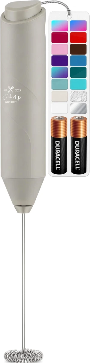 Rechargeable Milk Frother Handheld - Frother Wand, Drink Mixer, Electric Whisk Frother, for Cappuccinos, Matcha & Protein Powder - Lux 4 Whisk 2 Speed Waterproof 2000mAh Rechargeable Milk Frother Handheld - Frother Wand, Drink Mixer, Electric Whisk Frother, for Cappuccinos, Matcha & Protein Powder - Lux 4 Whisk 2 Speed Waterproof 2000mAh