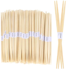 100 pairs Disposable Bamboo Chopsticks, 9.5 Inch Japanese Style Double Pointed Separate Chop sticks for Sushi & Asian Dishes 100 pairs Disposable Bamboo Chopsticks, 9.5 Inch Japanese Style Double Pointed Separate Chop sticks for Sushi & Asian Dishes
