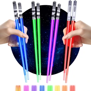 Lightsaber Light Up, Star War Chopsticks Light Up, Mini Lightsaber, Fun Chop, Cool Chopstick, Light Saber Chopstick, Led Chop sticks, 4 PAIRS, Blue Red Green Purple, Groove Tips Lightsaber Light Up, Star War Chopsticks Light Up, Mini Lightsaber, Fun Chop, Cool Chopstick, Light Saber Chopstick, Led Chop sticks, 4 PAIRS, Blue Red Green Purple, Groove Tips