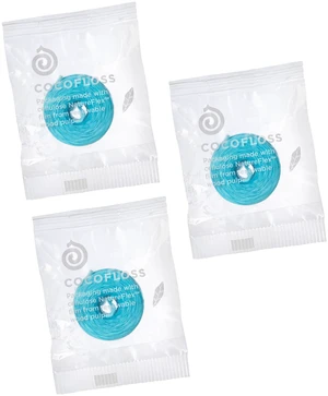 Cocofloss Woven Dental Floss Refill by COCOLAB, Mint Scent, 3-Pack | Dentist-designed, 500+ interwoven fibers, coconut oil infused, cruelty-free & vegan, adults & kids daily oral care Cocofloss Woven Dental Floss Refill by COCOLAB, Mint Scent, 3-Pack | Dentist-designed, 500+ interwoven fibers, coconut oil infused, cruelty-free & vegan, adults & kids daily oral care