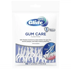 Oral-B Glide Floss Picks-30 Count, Unflavored (Pack of 6) Oral-B Glide Floss Picks-30 Count, Unflavored (Pack of 6)
