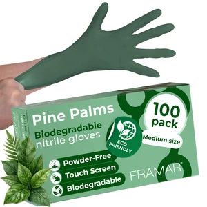 Green Gloves Disposable Latex Free, Heavy Duty Nitrile Gloves Medium | Disposable For Hair Dye, Cooking Glove Medium Nitrile Tattoo Glove, Guantes Desechables, Biodegradable, 100 Green Gloves Disposable Latex Free, Heavy Duty Nitrile Gloves Medium | Disposable For Hair Dye, Cooking Glove Medium Nitrile Tattoo Glove, Guantes Desechables, Biodegradable, 100