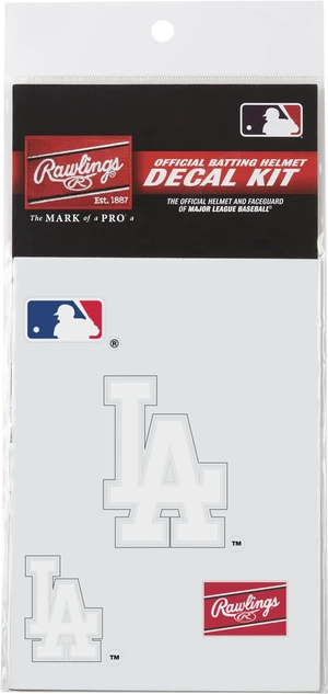 | MLB Authentic Baseball Helmet Decal Kit | Los Angeles Dodgers | MLB Authentic Baseball Helmet Decal Kit | Los Angeles Dodgers