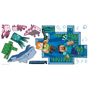 RMK5005GM Minecraft Giant Peel and Stick Wall Decal RMK5005GM Minecraft Giant Peel and Stick Wall Decal