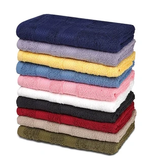 Classic Hand Towels Pack of 10 (16 x 28 Inches) 100% Ring Spun Cotton Light Weight & Super Absorbent, Fast Drying Hand Towels for Bathroom, Hotels, Travel and Spa (Assorted) Classic Hand Towels Pack of 10 (16 x 28 Inches) 100% Ring Spun Cotton Light Weight & Super Absorbent, Fast Drying Hand Towels for Bathroom, Hotels, Travel and Spa (Assorted)