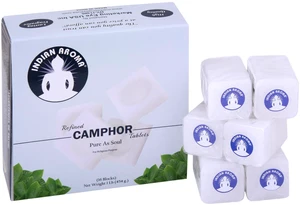 Refined Camphor Blocks 454g Natural Alcanfor Tablets for Puja, Havan & Temple Use Refined Camphor Blocks 454g Natural Alcanfor Tablets for Puja, Havan & Temple Use