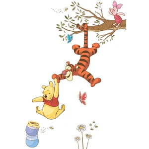 Disney Winnie The Pooh Swinging For Honey Giant Peel and Stick Wall Decals , RMK2463GM Disney Winnie The Pooh Swinging For Honey Giant Peel and Stick Wall Decals , RMK2463GM