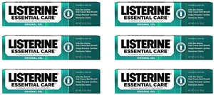 Essential Care Fluoride Toothpaste, Peppermint, 4.2 fl. oz x 6 | Anticavity Toothpaste Kills Bad Breath Germs, Prevents Cavities and Removes Stains, Bad Breath Treatment, Cavity Prevention Essential Care Fluoride Toothpaste, Peppermint, 4.2 fl. oz x 6 | Anticavity Toothpaste Kills Bad Breath Germs, Prevents Cavities and Removes Stains, Bad Breath Treatment, Cavity Prevention