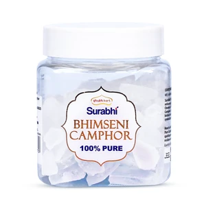 Bhimseni 100% Pure Camphor, 500g (17.6 oz) Bulk Value Natural Camphor Tablets for Aromatherapy, Puja & Odor Elimination Bhimseni 100% Pure Camphor, 500g (17.6 oz) Bulk Value Natural Camphor Tablets for Aromatherapy, Puja & Odor Elimination
