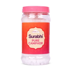 Surabhi Pure Camphor, 500g (17.6 oz) Bulk Natural Camphor Tablets for Puja, Aromatherapy & Odor Elimination (Alcanfor en Bloques) Surabhi Pure Camphor, 500g (17.6 oz) Bulk Natural Camphor Tablets for Puja, Aromatherapy & Odor Elimination (Alcanfor en Bloques)