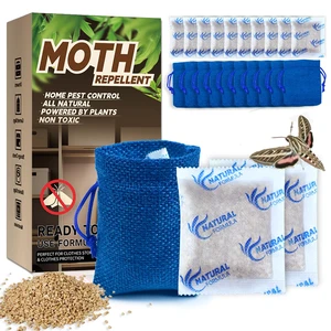 10 Pack Natural Moth Repellent for Clothes Indoor Use, Alternative Moth Balls Moth Traps for Clothes, Peppermint and Thyme Essential Oils Effectively Keep Moths Away from Closet Drawers Woolen Silk 10 Pack Natural Moth Repellent for Clothes Indoor Use, Alternative Moth Balls Moth Traps for Clothes, Peppermint and Thyme Essential Oils Effectively Keep Moths Away from Closet Drawers Woolen Silk