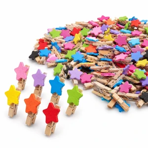 200pcs Mini Wooden Clothes Pins Star Photo Clips for Crafts, 1.18in | Detailed Mini Scale Mini Wooden Star Clothes Pins For Diy Crafts 200pcs Mini Wooden Clothes Pins Star Photo Clips for Crafts, 1.18in | Detailed Mini Scale Mini Wooden Star Clothes Pins For Diy Crafts