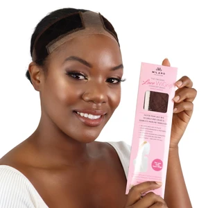 Wigrip, Premium Lace Wig Band for Women, Fully Adjustable & Reinforced Lace Wig Grip Band by Hairline, Comfortable and Secure Glueless Velvet Headband, Chocolate Brown Wigrip, Premium Lace Wig Band for Women, Fully Adjustable & Reinforced Lace Wig Grip Band by Hairline, Comfortable and Secure Glueless Velvet Headband, Chocolate Brown