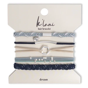 Dream Hair Tie Bracelets - Elastic Ponytail Holder - Medium | Doubles as stylish jewelry; strong-hold ponytail holder; gift for birthdays, Mother's Day & graduation; set of 5 Dream Hair Tie Bracelets - Elastic Ponytail Holder - Medium | Doubles as stylish jewelry; strong-hold ponytail holder; gift for birthdays, Mother's Day & graduation; set of 5