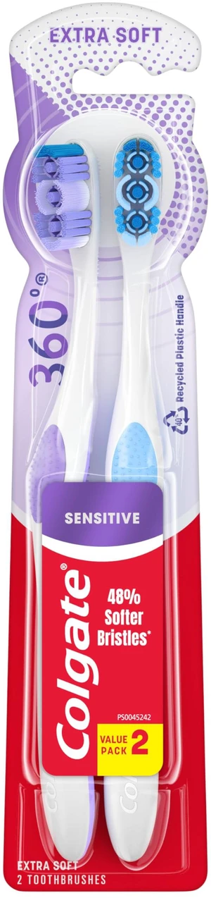 Enamel Health Sensitive Toothbrush, Extra Soft, 2 ct Enamel Health Sensitive Toothbrush, Extra Soft, 2 ct