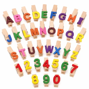 35PCS Mini Letter Clothespins Wooden Photo Clip Set - 3.5CM | Letter And Number Clips Hold Notes, Photos, Cards Or Signs For Classrooms, Offices And Parties 35PCS Mini Letter Clothespins Wooden Photo Clip Set - 3.5CM | Letter And Number Clips Hold Notes, Photos, Cards Or Signs For Classrooms, Offices And Parties