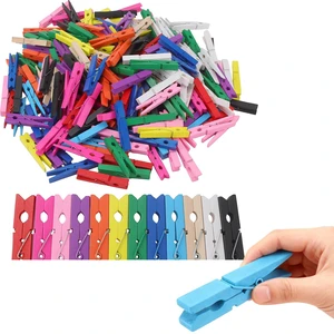 240 PCS Colored Wooden Clothespins,2.9 Inch Multi-Purpose Clothes Pins for Hanging Clothes, Home Decor,Photo Display,Craft Projects (12 Colors) 240 PCS Colored Wooden Clothespins,2.9 Inch Multi-Purpose Clothes Pins for Hanging Clothes, Home Decor,Photo Display,Craft Projects (12 Colors)