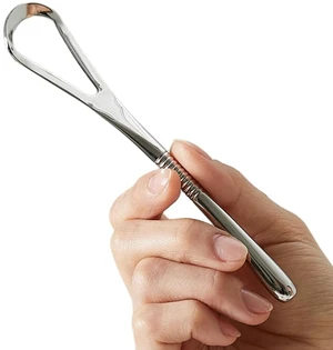 IBANCOOL Tongue Scraper 316L Stainless Steel Tongue Cleaner with Ergonomic Design to Minimize Gag Reflex, Deep Cleaning Tool, Made in Korea (Basic type for Teens) IBANCOOL Tongue Scraper 316L Stainless Steel Tongue Cleaner with Ergonomic Design to Minimize Gag Reflex, Deep Cleaning Tool, Made in Korea (Basic type for Teens)