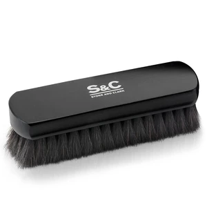 Premium Horsehair Shoe Polish Brush Handcrafted Beechwood Shoe Brush for Shine and Buffing Luxurious Shoe Shine Brush with Soft Horsehair Bristles (Black) Premium Horsehair Shoe Polish Brush Handcrafted Beechwood Shoe Brush for Shine and Buffing Luxurious Shoe Shine Brush with Soft Horsehair Bristles (Black)