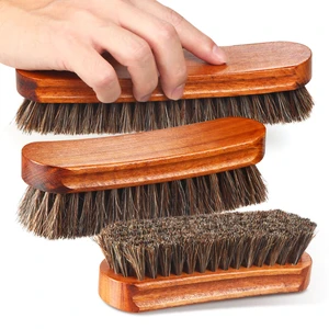 4 Pcs Horsehair Shine Shoes Brush Kit Polish Dauber Applicators Cleaning Leather Shoes Boots Care Brushes Suede Cleaner Brush with Microfiber Shoe Gloves(3 Pcs Shine Brush) 4 Pcs Horsehair Shine Shoes Brush Kit Polish Dauber Applicators Cleaning Leather Shoes Boots Care Brushes Suede Cleaner Brush with Microfiber Shoe Gloves(3 Pcs Shine Brush)