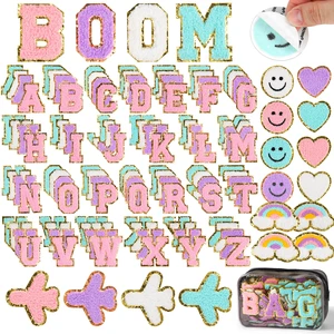 120 Pcs Self-Adhesive Chenille Letter Patches for Backpacks | Xmoiqer Chenille Patches Iron on Letters for Clothing,Self Adhesive Letters Stick on Patches for Hats Varsity Bags Gift Décor 120 Pcs Self-Adhesive Chenille Letter Patches for Backpacks | Xmoiqer Chenille Patches Iron on Letters for Clothing,Self Adhesive Letters Stick on Patches for Hats Varsity Bags Gift Décor