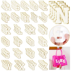 Self-Adhesive Chenille Letters Patches: 104PCS White Preppy Patch | Letter Stickers Patches for Clothing Jackets Jeans Backpacks - Embroidered Cheille Initial Patch for DIY Decor Self-Adhesive Chenille Letters Patches: 104PCS White Preppy Patch | Letter Stickers Patches for Clothing Jackets Jeans Backpacks - Embroidered Cheille Initial Patch for DIY Decor