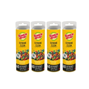 50% Stickier Large Surface Lint Refill, 240 Sheets Total,4Pack | Designed for Removing Fur + Fluff on Couches, Clothes, Dog and Cat Beds, & More, 60 Easy-Tear Adhesive Sheets Per Roll 50% Stickier Large Surface Lint Refill, 240 Sheets Total,4Pack | Designed for Removing Fur + Fluff on Couches, Clothes, Dog and Cat Beds, & More, 60 Easy-Tear Adhesive Sheets Per Roll