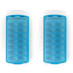 Good Grips 2-Pack No-Spill Ice Cube Tray | Silicone Lid Seals Water In, Store Trays Stacked Or On Angle In Freezer, Easy Fill & Removal Of Ice Cubes, Dishwasher Safe Good Grips 2-Pack No-Spill Ice Cube Tray | Silicone Lid Seals Water In, Store Trays Stacked Or On Angle In Freezer, Easy Fill & Removal Of Ice Cubes, Dishwasher Safe