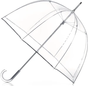 Signature Clear Bubble, Rain & Windproof Umbrella - Perfect for Weddings, Travel and Outdoor Events - Curved Handle with Deluxe Finish, in Transparent or Colorful Design Options Signature Clear Bubble, Rain & Windproof Umbrella - Perfect for Weddings, Travel and Outdoor Events - Curved Handle with Deluxe Finish, in Transparent or Colorful Design Options