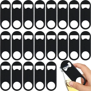 50 Pcs Bottle Openers Stainless Steel Flat Bottle Opener Bulk 3.4 x 1.3 Inches Bartender Beer Key Soda Can Mini Speed for Kitchen, Bar or Restaurant 50 Pcs Bottle Openers Stainless Steel Flat Bottle Opener Bulk 3.4 x 1.3 Inches Bartender Beer Key Soda Can Mini Speed for Kitchen, Bar or Restaurant