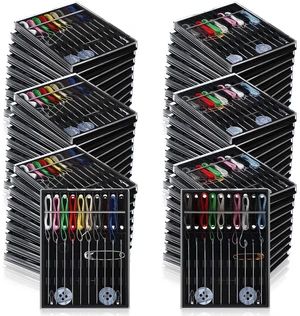 36 Boxes Mini Sewing Kit Bulk Easy Pre Threaded Needle Kit Travel Sewing Threaded Needle Holder Small Home Travel Box with Pin Button, Assorted Colors 36 Boxes Mini Sewing Kit Bulk Easy Pre Threaded Needle Kit Travel Sewing Threaded Needle Holder Small Home Travel Box with Pin Button, Assorted Colors