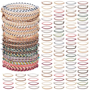 100 Pcs Friendship Braided Bracelets Bulk, Boho | 100 Pcs Handmade Woven Wrist for Party Favor, Birthday Gift, Summer Camp, Colorful Adjustable String for Wowen, Boho 100 Pcs Friendship Braided Bracelets Bulk, Boho | 100 Pcs Handmade Woven Wrist for Party Favor, Birthday Gift, Summer Camp, Colorful Adjustable String for Wowen, Boho