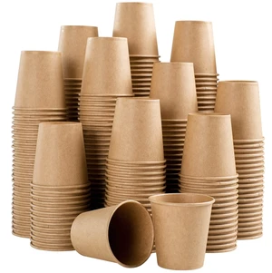600 Pack 3 OZ Kraft Paper Cups, Disposable Bathroom Cups | Small Mouthwash Cup for Hot/Cold Beverages, Perfect for Home, Kitchen, Stores 600 Pack 3 OZ Kraft Paper Cups, Disposable Bathroom Cups | Small Mouthwash Cup for Hot/Cold Beverages, Perfect for Home, Kitchen, Stores