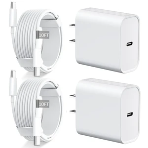 iPhone 17 16 15 Charger Fast Charging USB C Charger Cable Type C Chargers | with 10 Ft Long USB C to USB C Cable Fast Charging Cord for iPhone 17/Pro/Pro Max/17 Air/16/16 Pro/16 ProMax/15/Pro/ProMax iPhone 17 16 15 Charger Fast Charging USB C Charger Cable Type C Chargers | with 10 Ft Long USB C to USB C Cable Fast Charging Cord for iPhone 17/Pro/Pro Max/17 Air/16/16 Pro/16 ProMax/15/Pro/ProMax