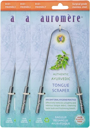 Tongue Scraper - Reusable Tongue Cleaner, Stainless Steel - 3 Pack | Sustainable Oral Hygiene, Metal Tongue Scraper for Adults and Kids, Zero Waste, Eliminate Bad Breath Tongue Scraper - Reusable Tongue Cleaner, Stainless Steel - 3 Pack | Sustainable Oral Hygiene, Metal Tongue Scraper for Adults and Kids, Zero Waste, Eliminate Bad Breath