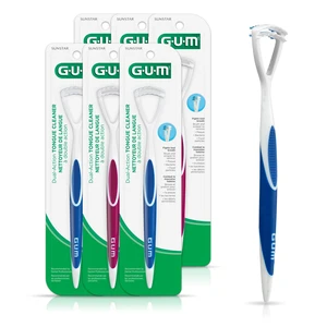 Tongue Cleaner with Tongue Scraper, 1 Count (6 Pack) | Dual-Action Soft-Bristled Tongue Brush with Tongue Scraper for Better Oral Hygiene & Bad Breath Control Tongue Cleaner with Tongue Scraper, 1 Count (6 Pack) | Dual-Action Soft-Bristled Tongue Brush with Tongue Scraper for Better Oral Hygiene & Bad Breath Control